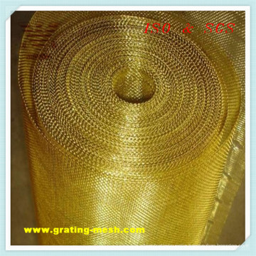 Gold Metal/ Decorative Wire Mesh Approval ISO